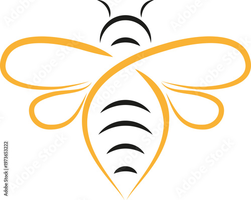 Biene Logo, Hummel Logo, Icon, Biene, Hummel, Insekt, Biene Logo