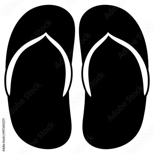flip flop icon vector illustration