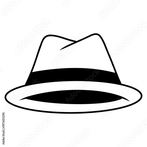 cowboy hat icon vector illustration
