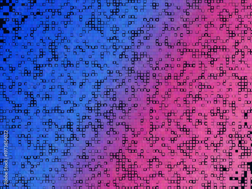 Pixelated Gradient Dissolve Futuristic Digital Art Backdrop