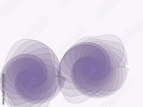 Stylized Terrain Map Contour Pattern Clean Design Wallpaper