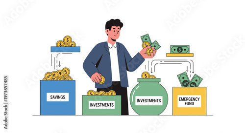 Financial Planning Strategic Savings, Investments, and Emergency Fund Management for a Secure Future