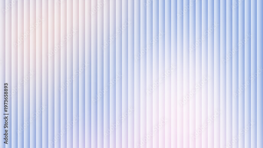Obraz premium Abstract Pastel Blue and Lavender Vertical Stripes Gradient Background Minimalist Geometric Texture