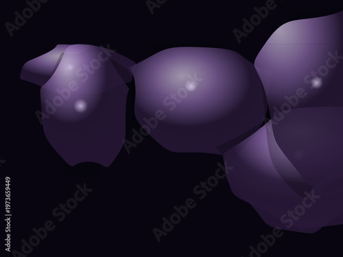 Reflective Metal Blob Luxury Premium Chrome Design Backdrop