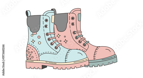 Gemini said

A pair of stylish pink rubber boots for women isolated on a white background, featuring a fashion-forward footwear style perfect for winter clothing or protective outdoor gear
