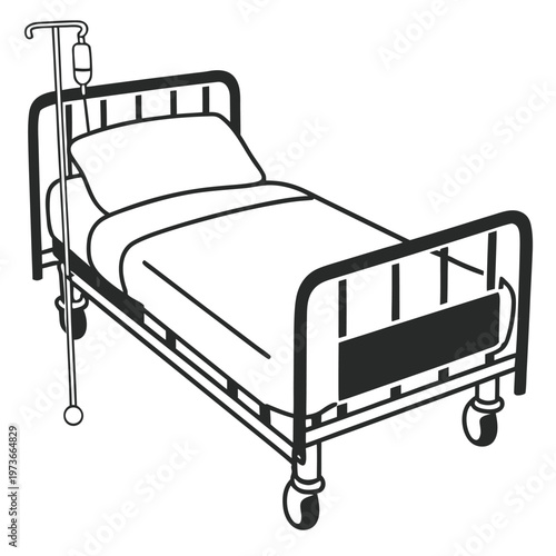 hospital bed