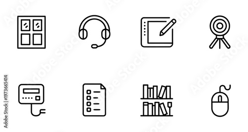 This image contains a vector of six icons representing sales, satisfaction, customer support, delivery, refunds, and security
