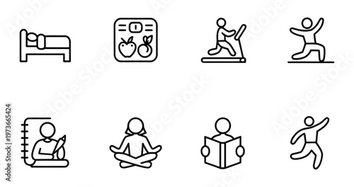 Six vector icons featuring cash register, credit cards, money bag, t-shirt, piggy bank, and shopping cart