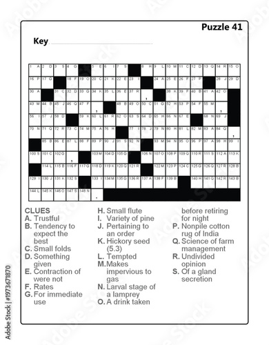 Printable Acrostic Word Puzzle Challenge - Brain Teaser Activity Sheet for Adults and Kids 41