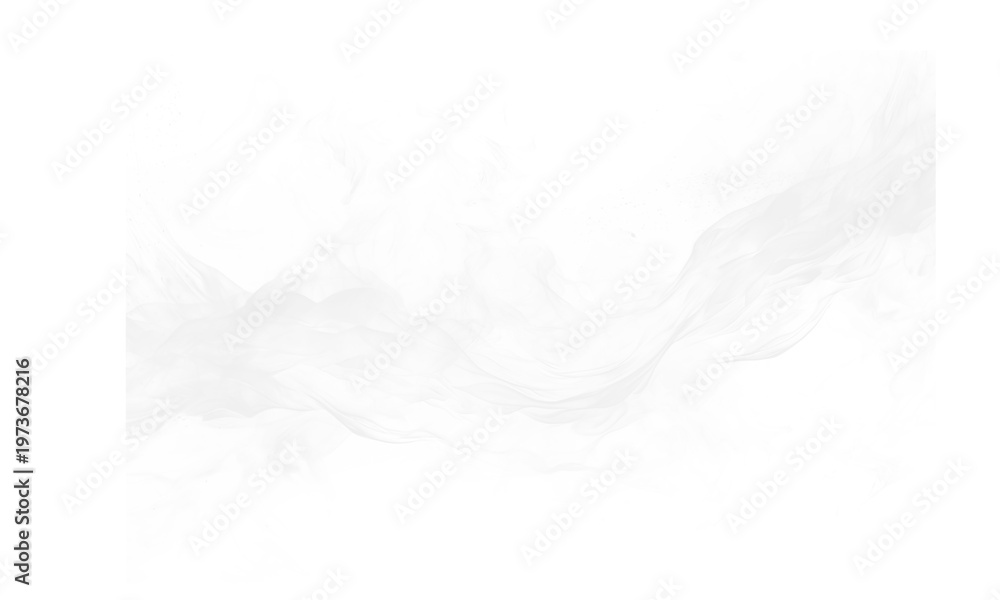 Fototapeta premium Faint Light Gray Flowing Wave Smoke Texture