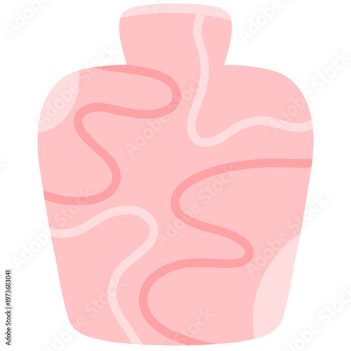 Fotografía Hand drawn flower vase illustration