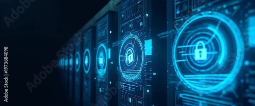 Comprehensive penetration testing procedures incorporating advanced exploit simulations vulnerability scanning to validate network security resilience in  Photo Stock  Concept  and empty space on the 