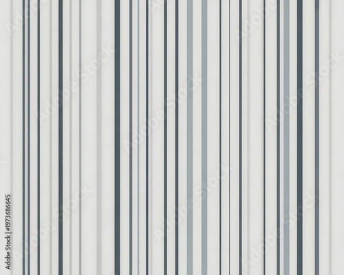 Seamless vertical gray metallic stripes create a textured corrugated silver steel background with a polished iron surface design