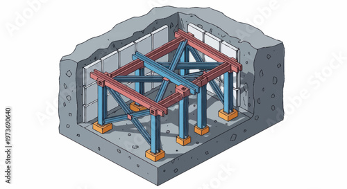 Innovative Structural Support System for Excavations.