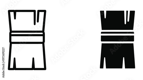 Comparison of a traditional chair and a modern minimalist black chair design.