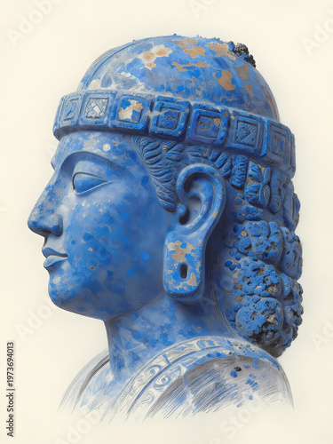 Maya Blue Ancient
