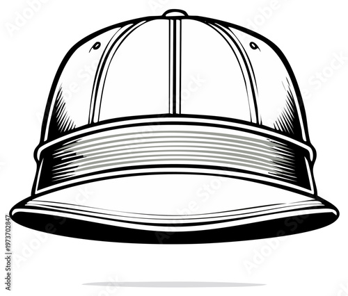 Safari Explorer Pith Helmet Hat Illustration Safari Explorer Headwear Adventure Gear Sun Protection