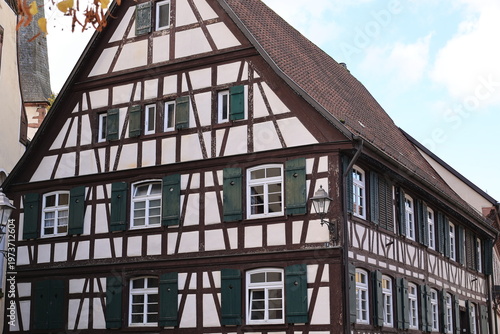 Historisches Fachwerkhausn im Zentrum von Haslach im Schwarzwald