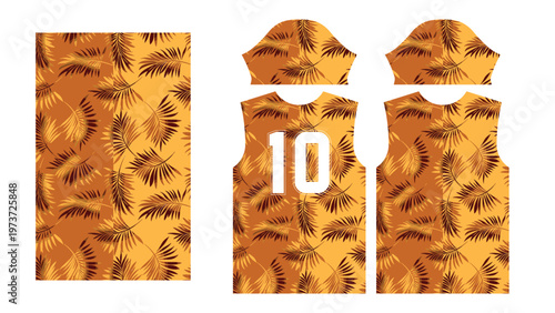 Foto Jersey Design Textile Print