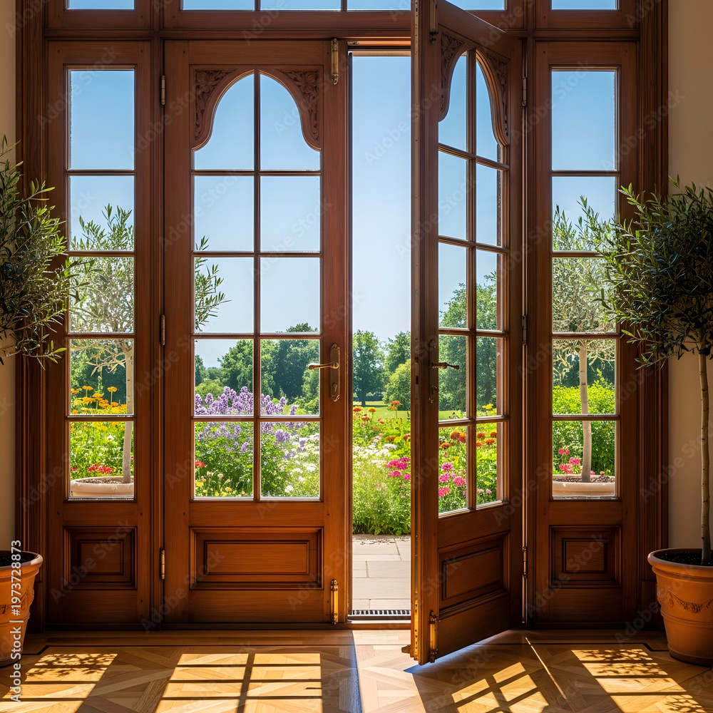 Fototapeta premium french door 