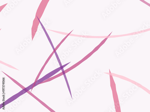 Modern Abstract Brush Art Bold Expressive Color Design