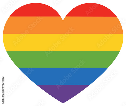 Rainbow Heart Symbolizing Love and Support for LGBTQ Community Pride Event Free Download Rainbow Heart Symbolizing Love and Support for LGBTQ Community Pride Event - GFXLoad