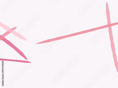 Modern Abstract Brush Art Bold Expressive Color Design