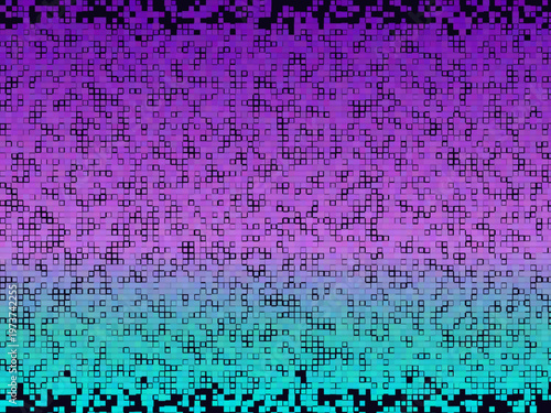 Pixelated Gradient Dissolve Futuristic Digital Art Backdrop