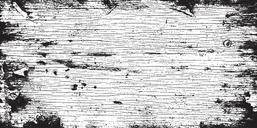 Distressed grunge horizontal lines texture background with rough edges and speckles