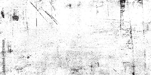 Subtle concrete grunge texture background with halftone dot pattern and specks