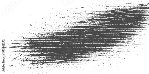 An abstract grunge background featuring black ink splats and blue brush strokes on a clean white surface with fresh aqua water splashes and transparent liquid droplets