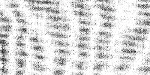 Fine dense black and white abstract crosshatch woven fabric texture pattern