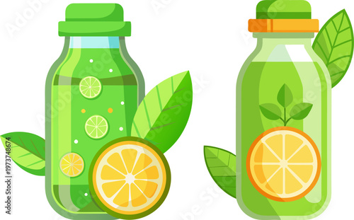  lemon juice with lemon slices 