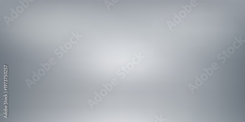 Smooth wavy grey gradient background. Gloss silver liquid satin wallpaper. Abstract silky pearly color texture for banner, presentation, flyer, graphic design. Vector soft blurred pearl backdrop