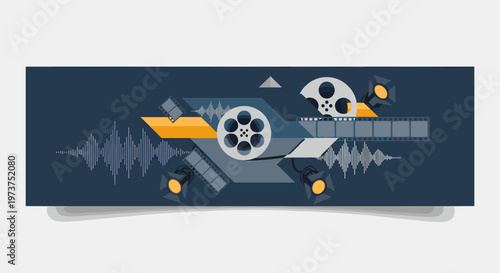 Modern abstract design showcasing data visualization. Perfect for marketing materials, tech websites, or conveying growth and insightful analysis with