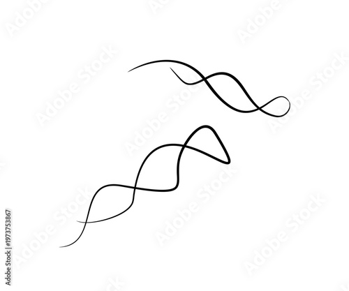 DNA helix image. Deoxyribonucleic acid, genetics. Symbol of in vitro fertilization.