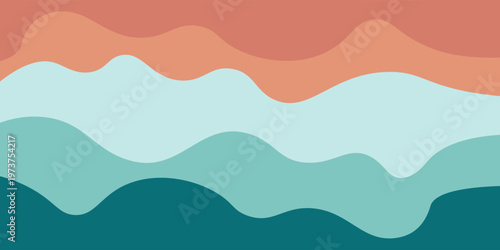 Modern colorful abstract background with dynamic wavy shapes, it can be used for advertising, marketing, presentation, business, wallpaper, vector, illustration. EPS 10