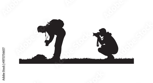 A silhouette of two figures engaged in a silent and deep conversation on a bench