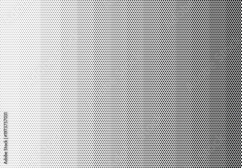 Fine mesh halftone background with netting texture and black white retro stipple design effect