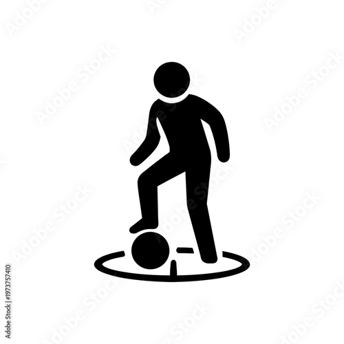 Football Dribbling Icon