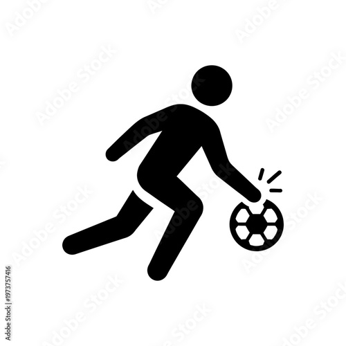 Football Kickoff Play Icon