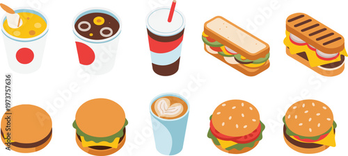 set of colorful easter eggs vector