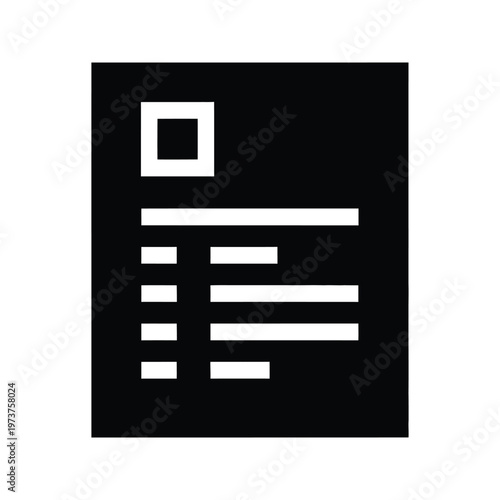 Minimalist QR code design with empty white square on black background symbolizing modern tech simplicity