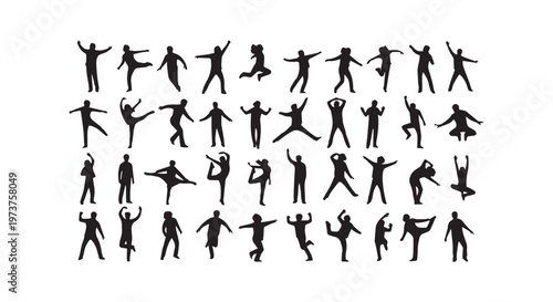 Comprehensive analysis of abstract geometric shapes and directional indicators in a structured pattern