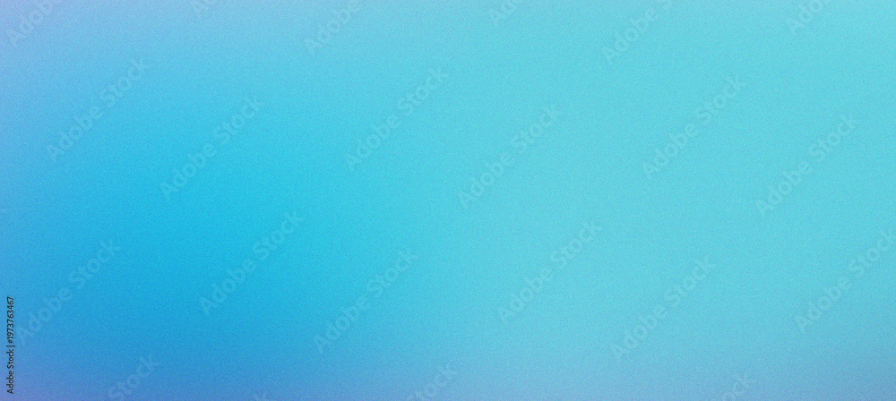 Obraz premium Bright aqua and sky blue abstract gradient background with gentle texture