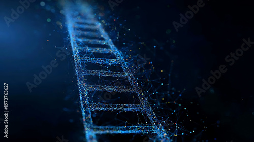 Abstract Ladder Ascending into the Future, Futuristic Concept