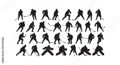 A flock of black sheep grazing peacefully in a serene pasture under a clear sky