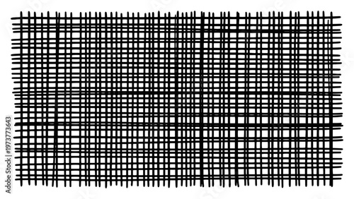 Grid texture with dense crosshatch lines in hand drawn engraving style