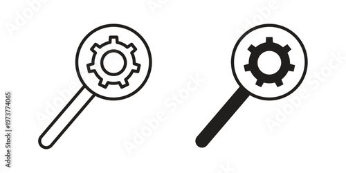 Due diligence icon set. black Illustration for graphic and web design.