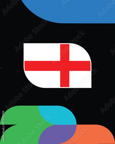 Photos England Flag Football Final United States 2026 Emblem Europe Countries Football